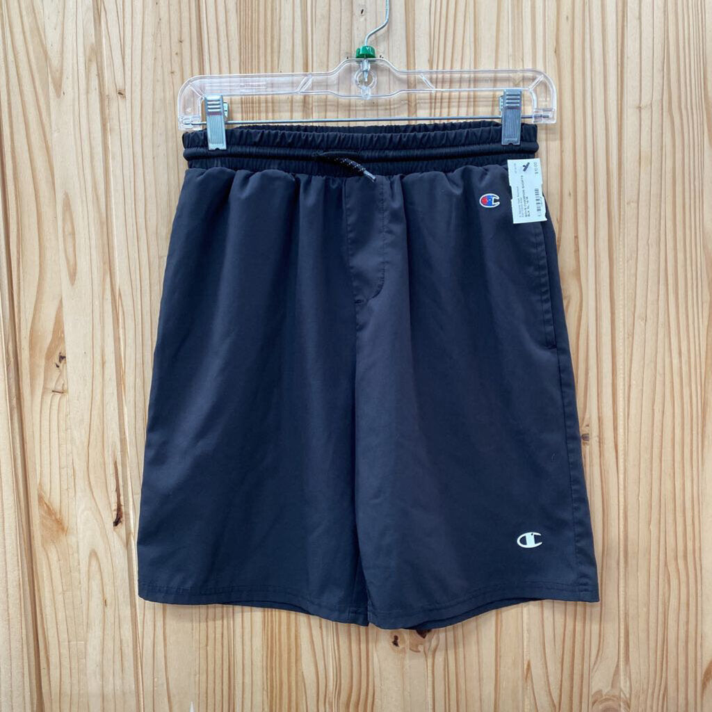 BOYS CHAMPION SHORTS BLK XL 14/16