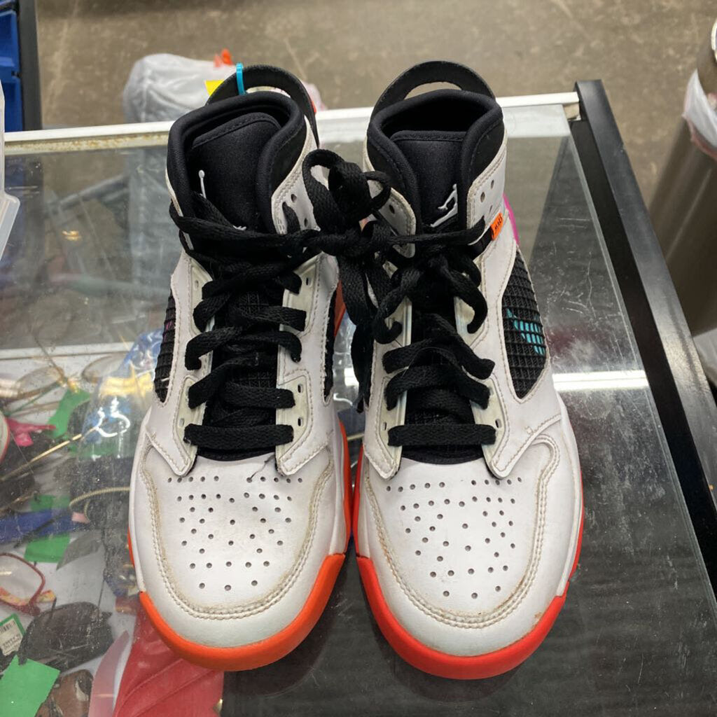 AIR JORDANS TEAL/WHITE/FUSHIA 5Y