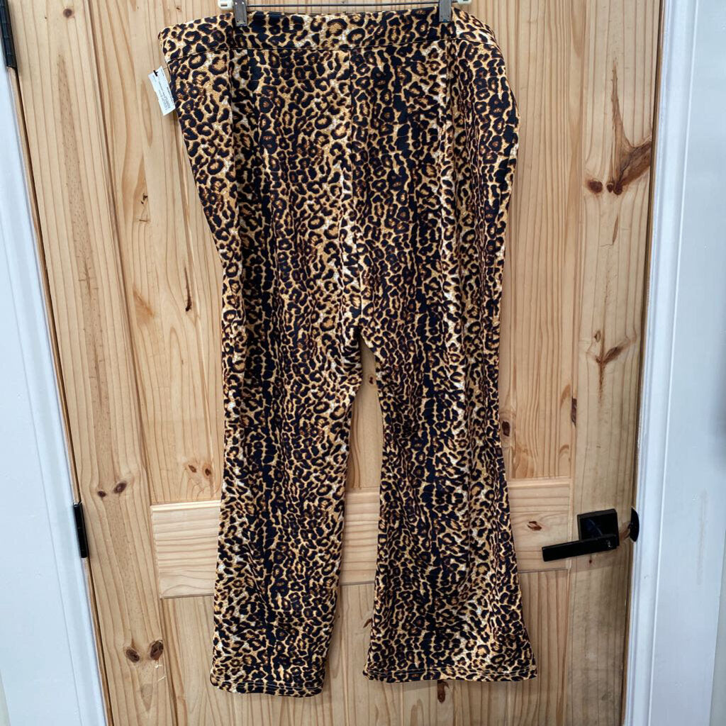 WOMENS SHEIN LEOPARD PANTS 4XL