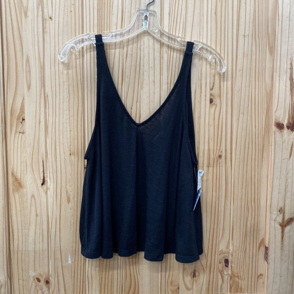 WOMENS FREE PEOPLE SL BLK TOP XS NWT
