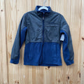 BOYS COLUMBIA JACKET BLUE/DK GREY S 8
