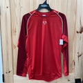 MENS NIKE LS SHIRT RED/WINE S