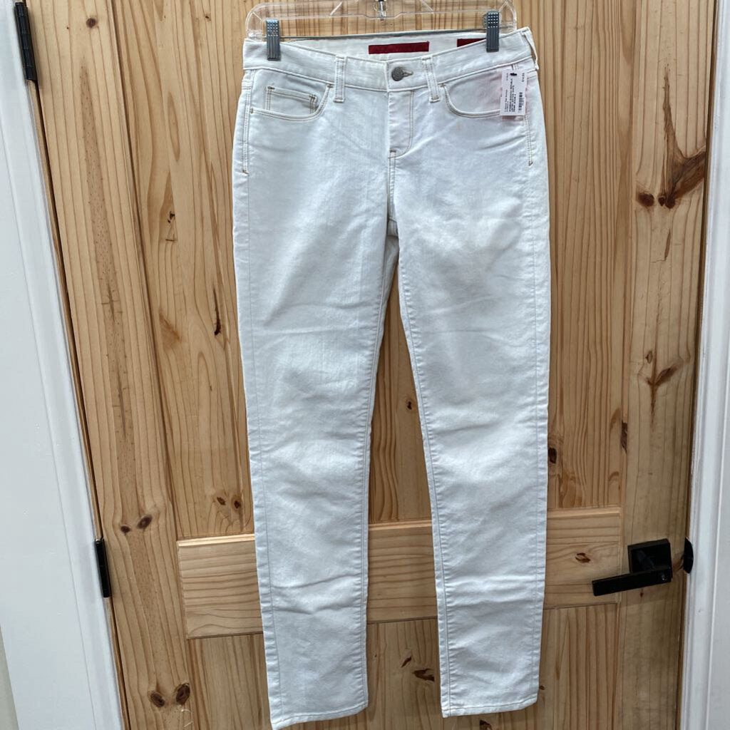 WOMENS BANANA REPUBLIC LIMITED EDITION WHITE DENIM JEANS 4