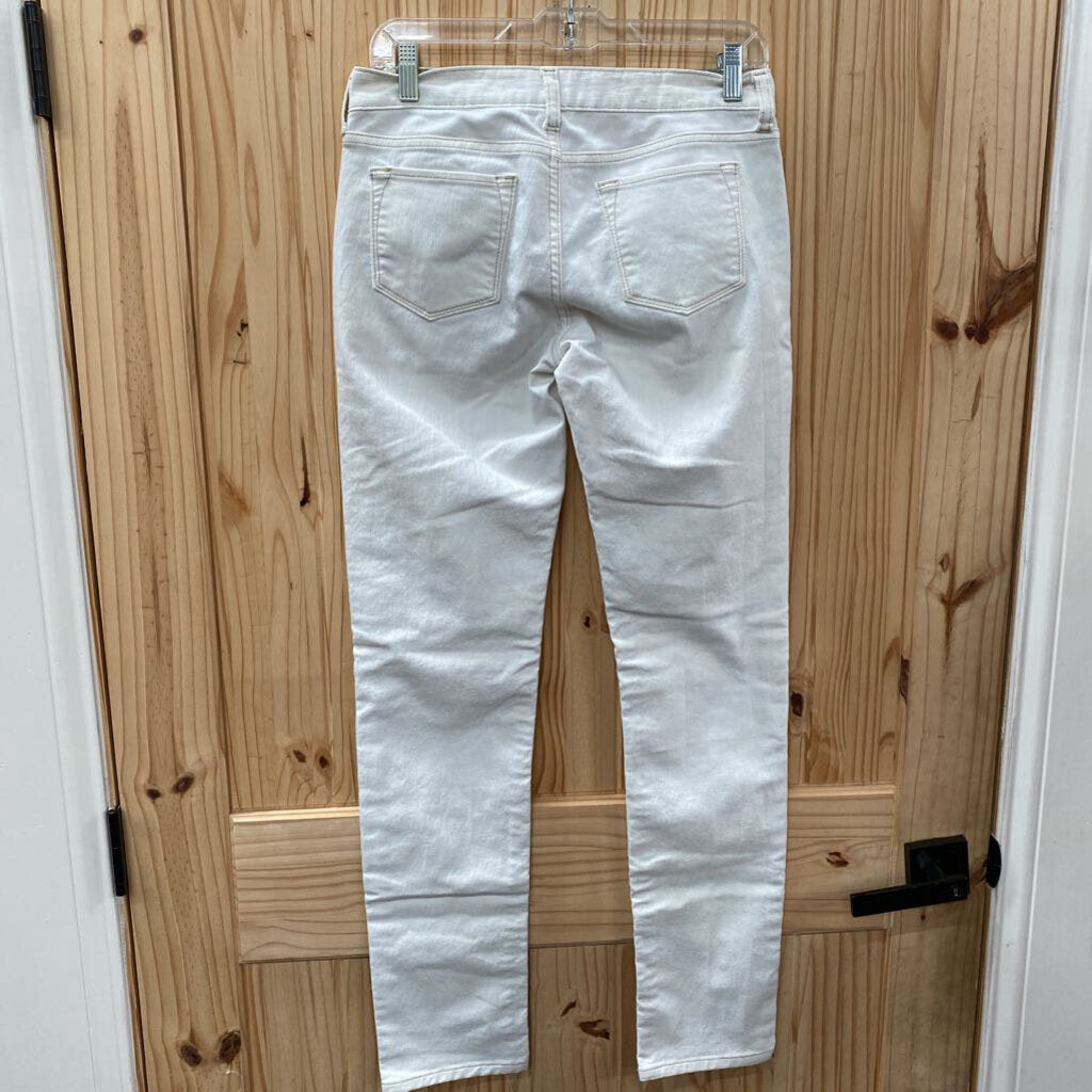 WOMENS BANANA REPUBLIC LIMITED EDITION WHITE DENIM JEANS 4