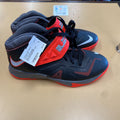 BOYS NIKE SHOES BLK/ORANGE/GREY 6.5Y