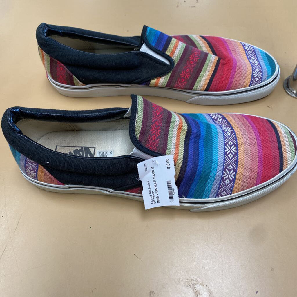 MENS VANS MULTI COLOR 12