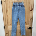 WOMENS ABERCROMBIE & FITCH LT DENIM JEANS 0
