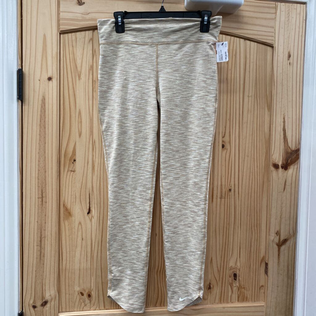 WOMENS NIKE TAUPE LEGGINGS XL