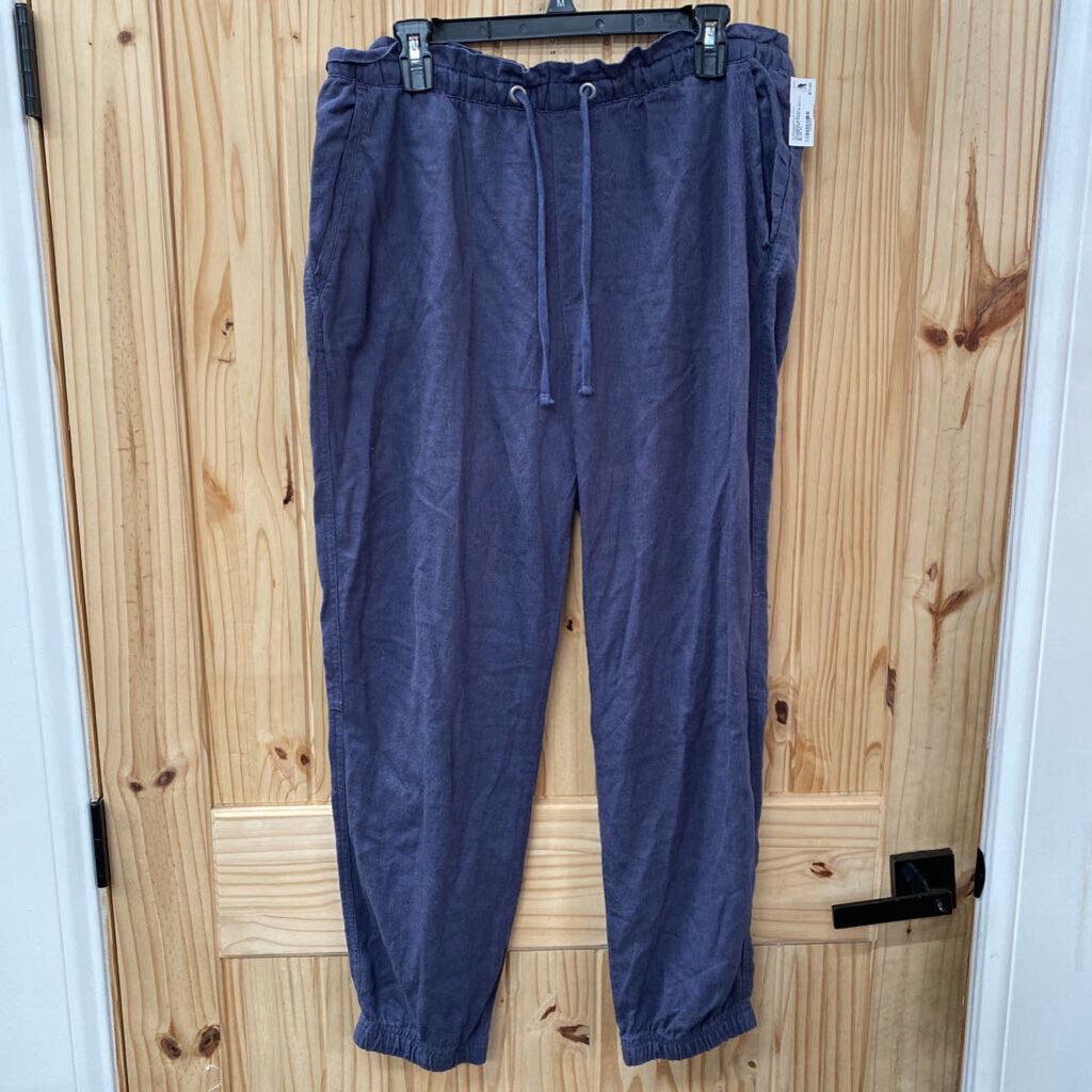 WOMENS SOCIAL STANDARD PANTS NAVY BLUE XL