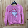 GIRLS HELLO KITTY PINK SWEATSHIRT STAY SWEET XL 14/16