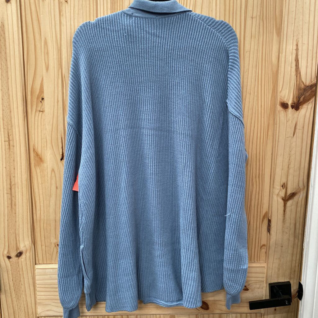 WOMENS RAE MODE TEAL SWEATER ROMPER XL NWT