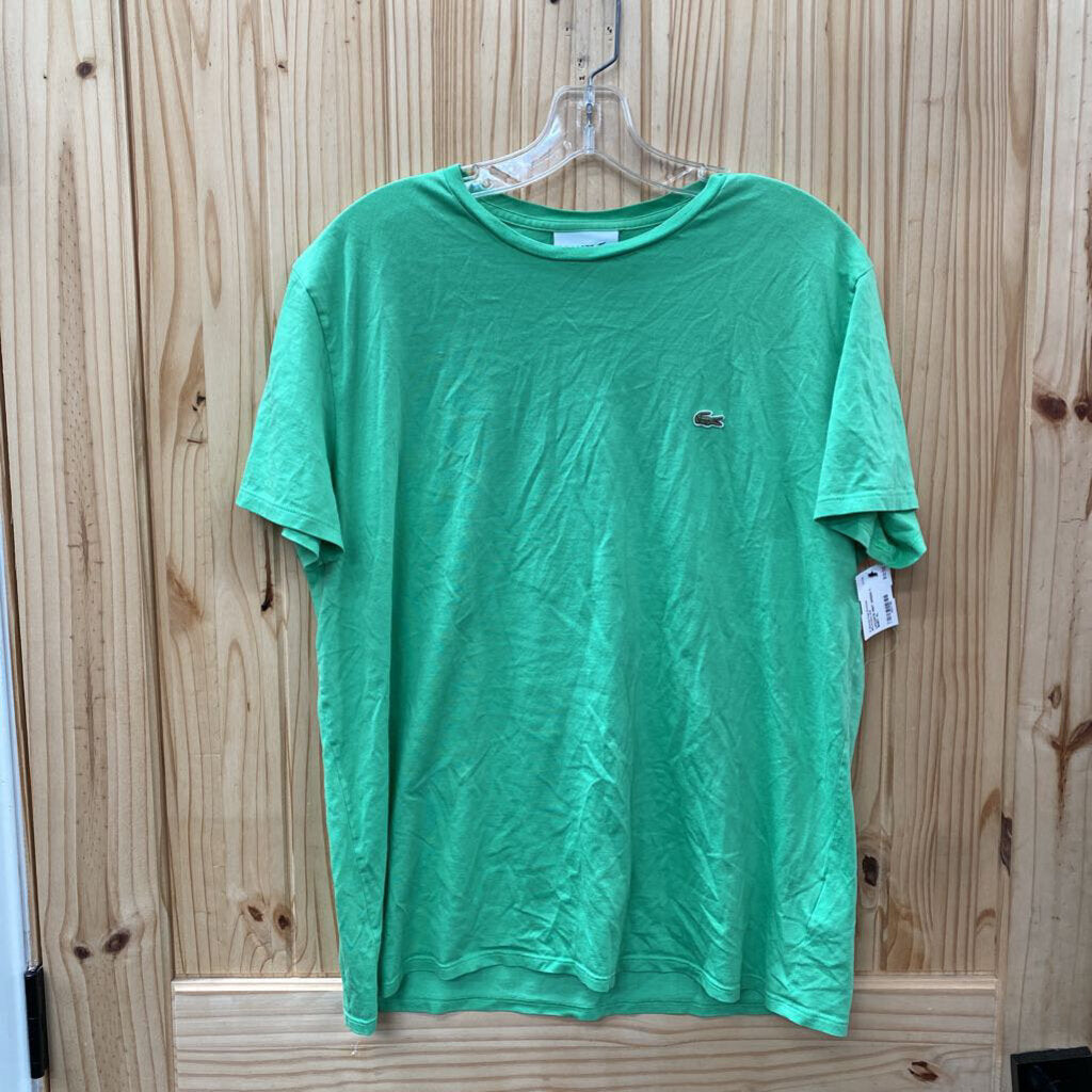BOYS LACOSTE MINT GREEN T-SHIRT XL 14