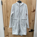 WOMENS ATHLETA LT GREY JACKET XS