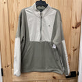 MENS ADIDAS TAUPE PULLOVER L