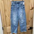 WOMENS HIDDEN LT DENIM JEANS 26