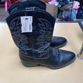 BOYS BLK BOOTS 4M