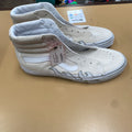 MENS VANS CREAM W/FLAMES 10.5