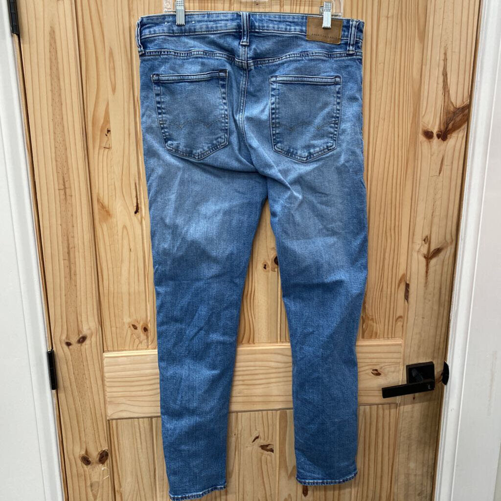 MENS AMERICAN EAGLE DENIM JEANS 34X34