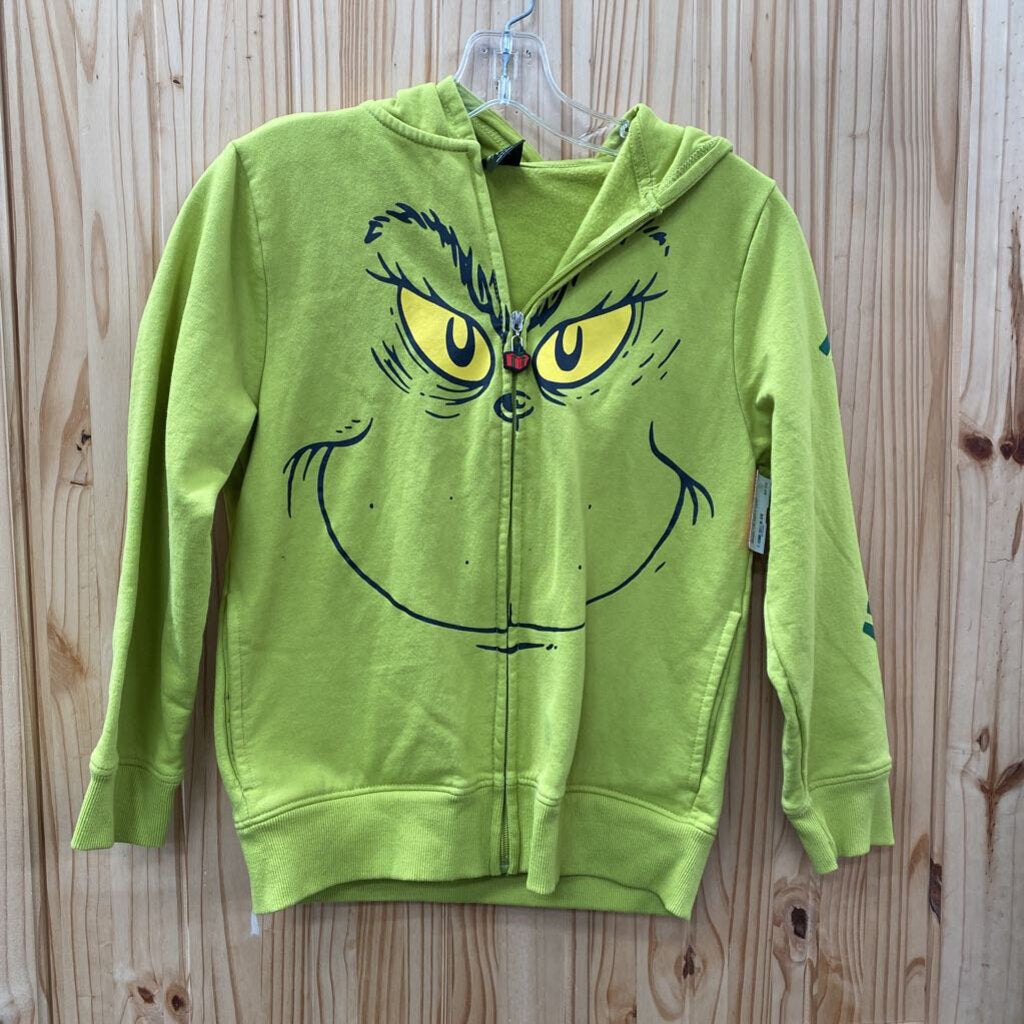 BOYS THE GRINCH LIME GREEN JACKET L 10/12