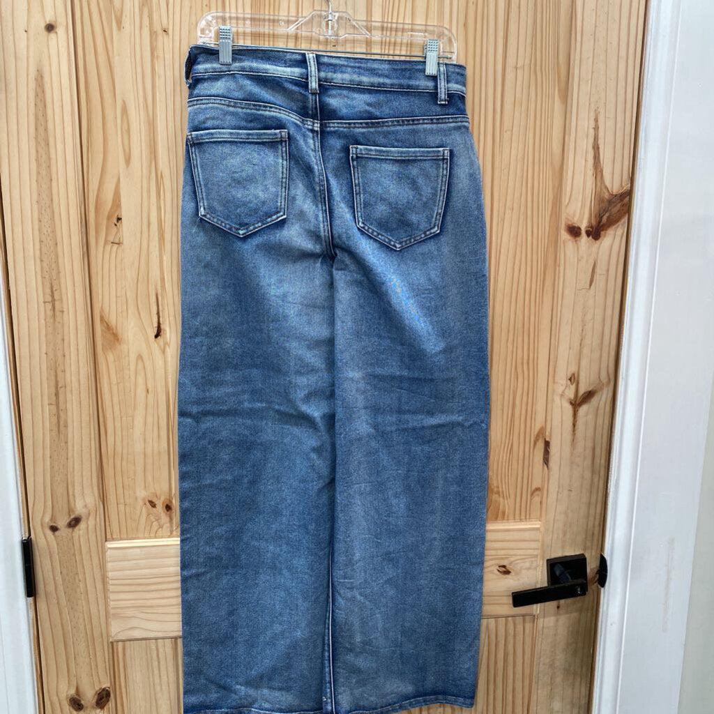 WOMENS 9TH & MAIN DENIM JEANS W/ CLAE RHINSTONES 8
