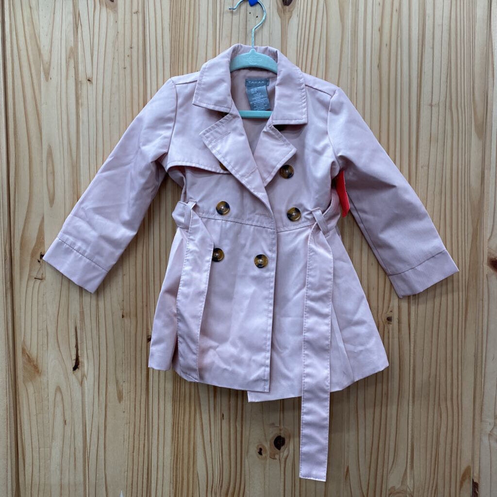 GIRLS TAHARI LT ROSE CASUAL JACKET 18M