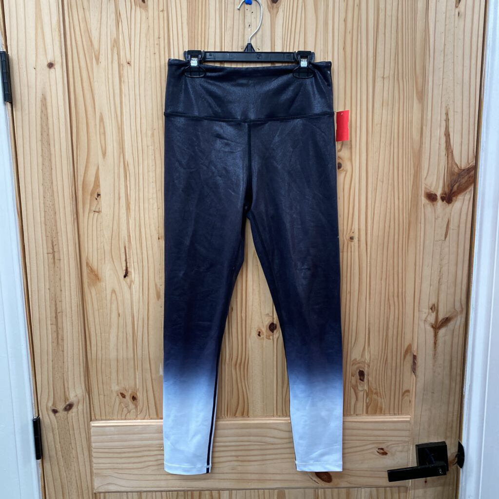 WOMENS ZYIA BLK/WHITE LEGGINGS 4