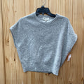 WOMENS MARLED LT GREY SWEATER XS
