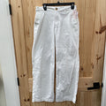 WOMENS FREE ASSEMBLE WHITE PANTS 2