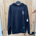 BLACK WOLF COMS BLK HOODIE L