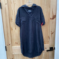 WOMENS UNIVERSAL THREAD TOP/DRESS BLK XS