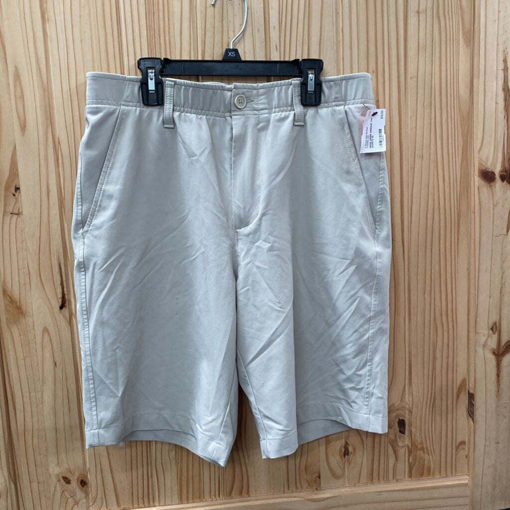MENS UNDER ARMOUR TAN SHORTS 32