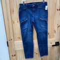WOMENS THE SKINNY DK DENIM JEANS 10