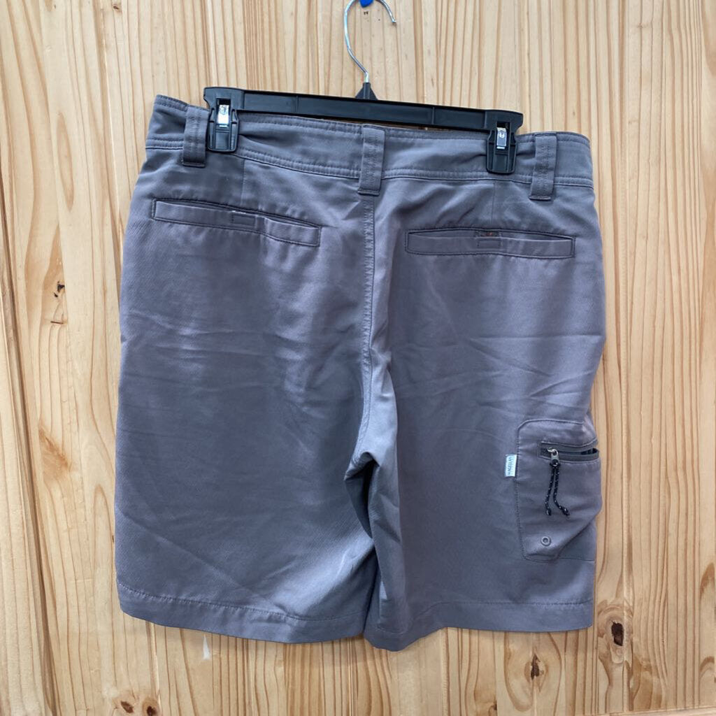 MENS MAGELLAN GREY SHORTS 30