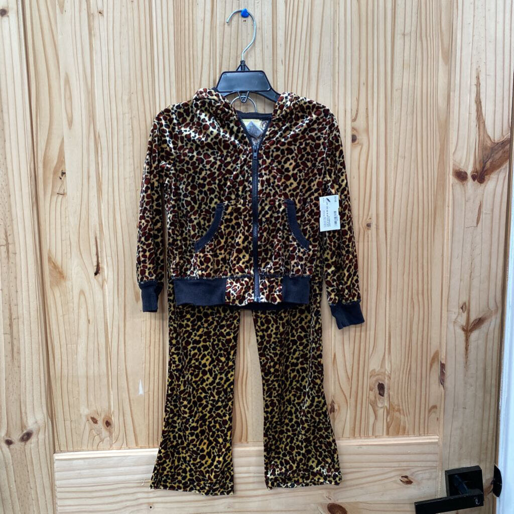 GIRLS DOLLIE & ME 2PC SET LEOPARD 4