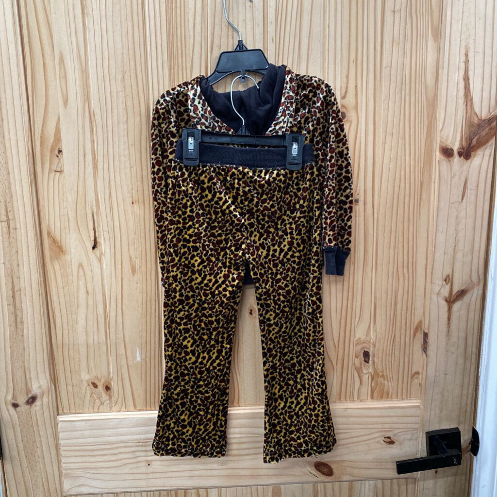 GIRLS DOLLIE & ME 2PC SET LEOPARD 4
