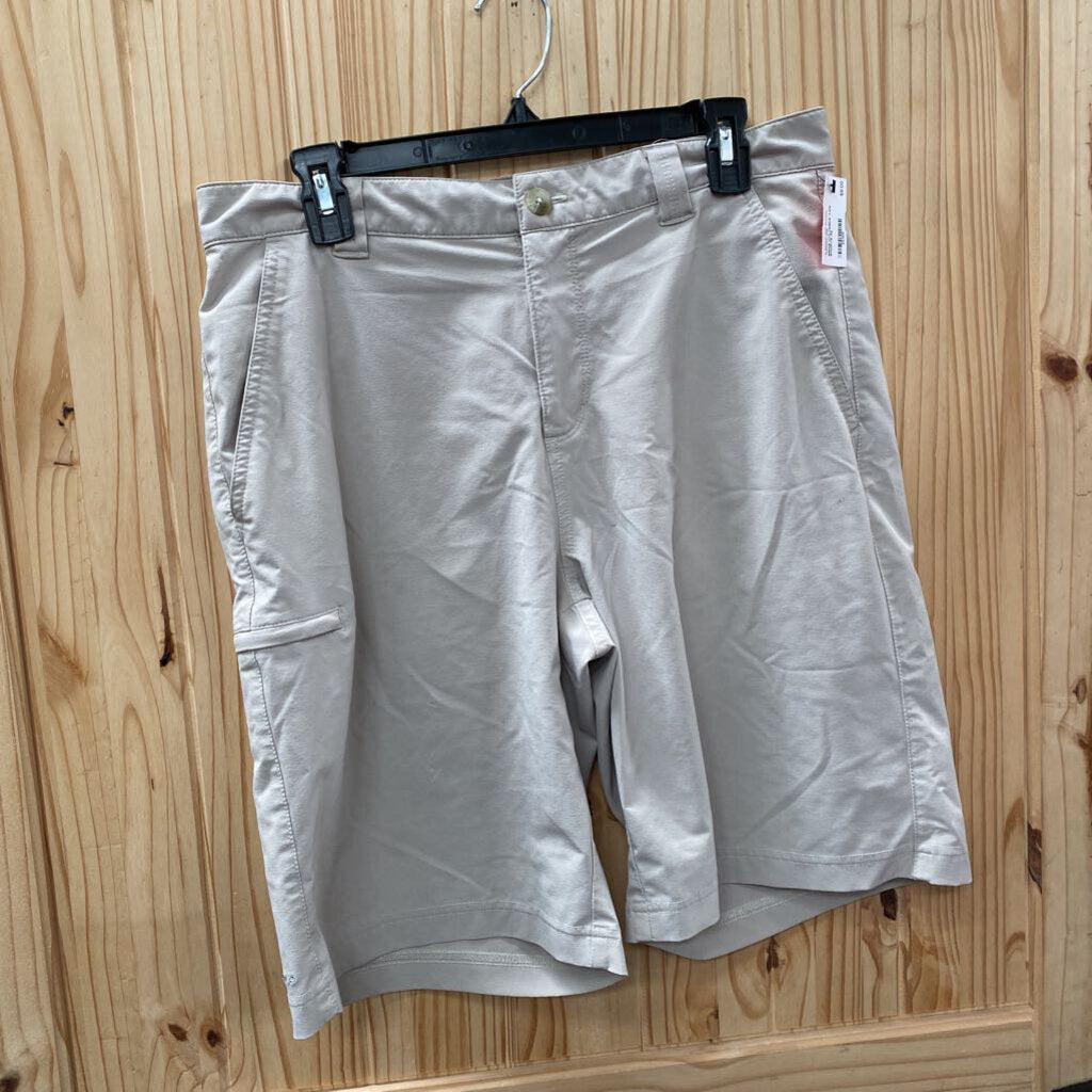 MENS COLUMBIA TAN SHORTS 32