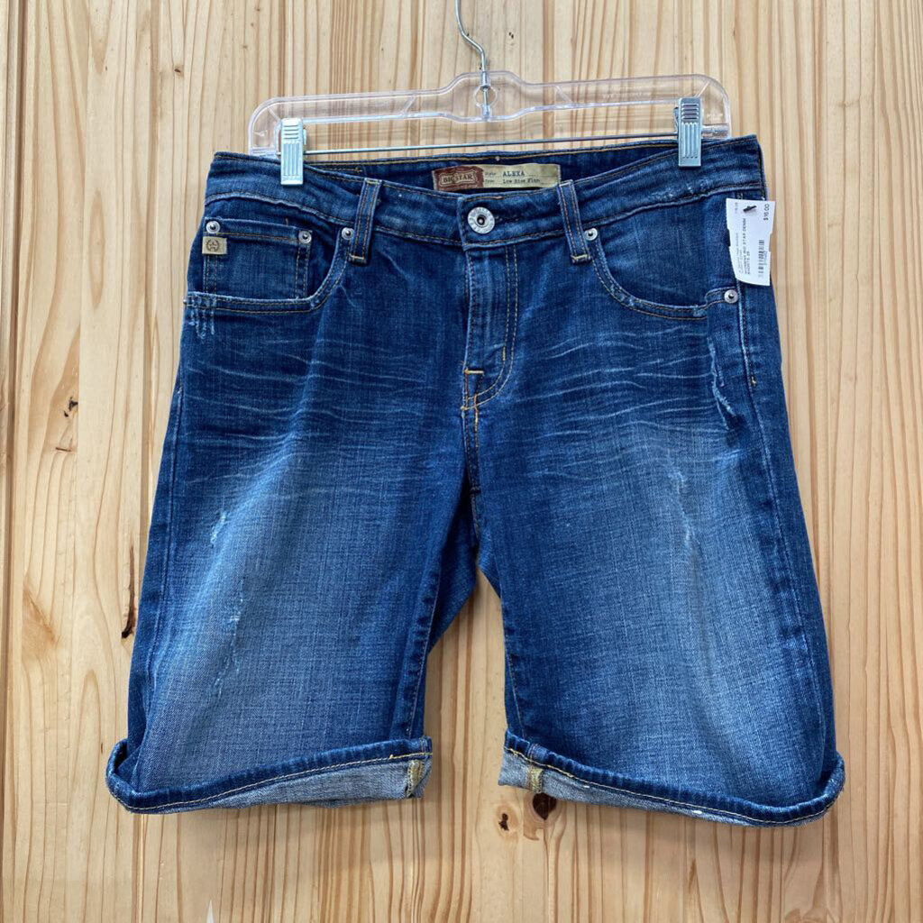 WOMENS BIG STAR DENIM SHORTS 29