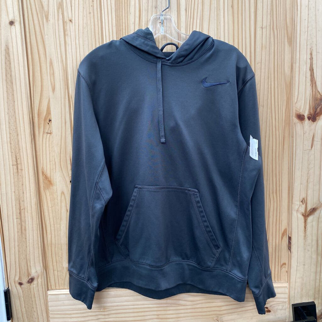 MENS NIKE CHARCOAL HOODIE S