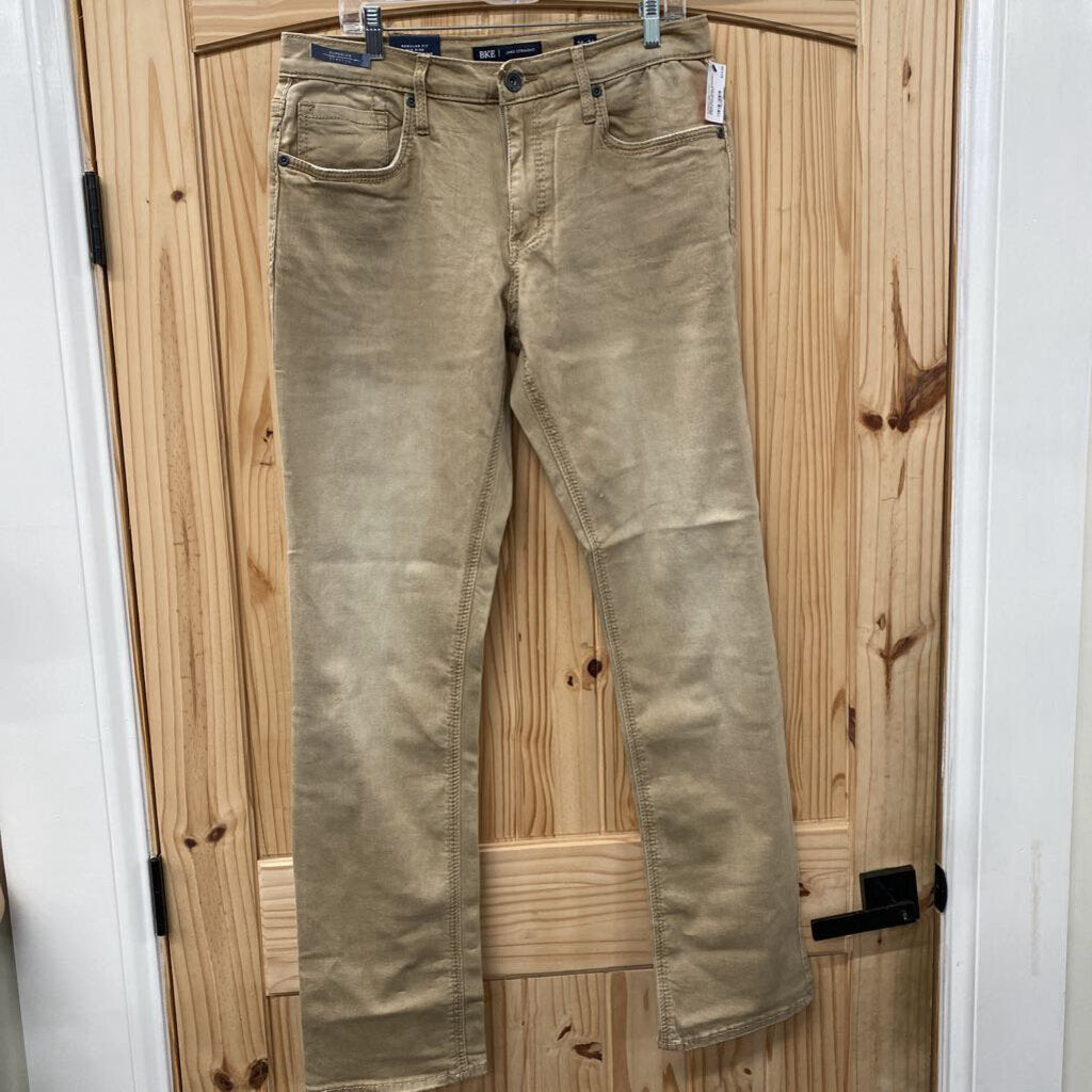 MENS BKE JAKE STRAIGHT PANTS 34X34 NWT
