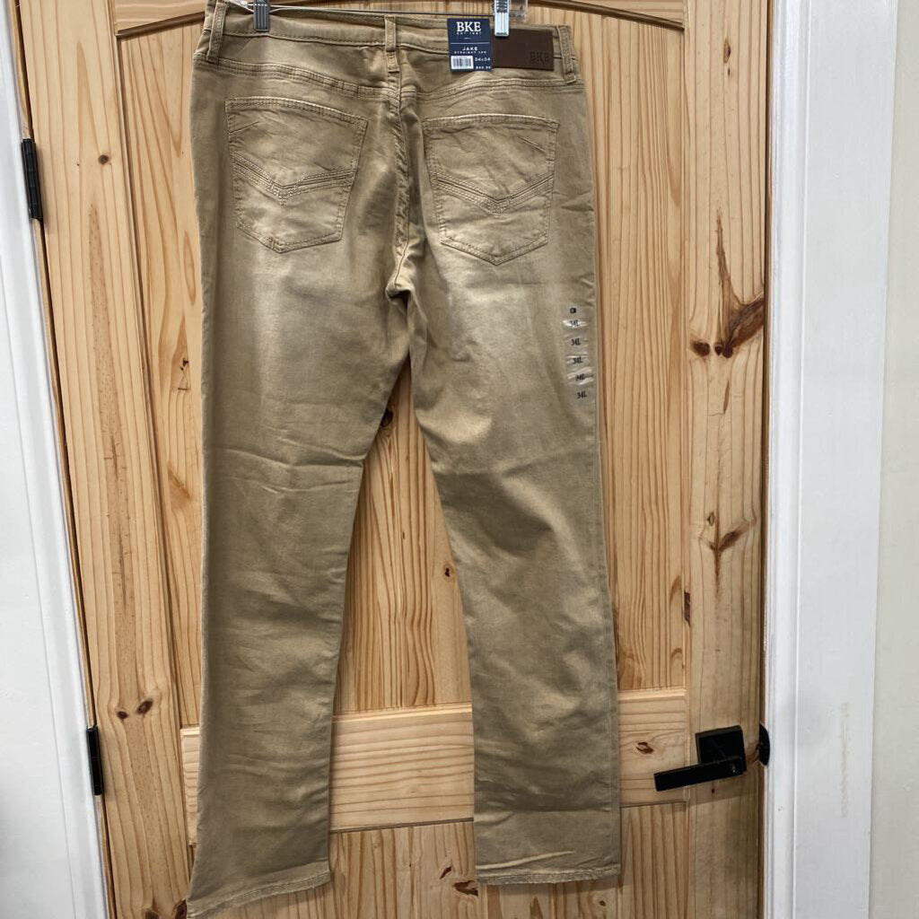 MENS BKE JAKE STRAIGHT PANTS 34X34 NWT