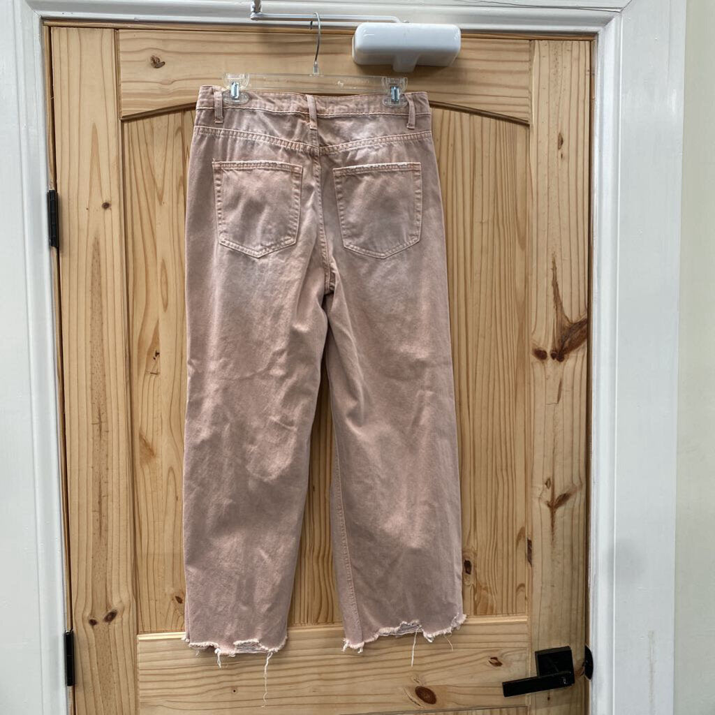 WOMENS VERVET DIST. RUST JEANS 28