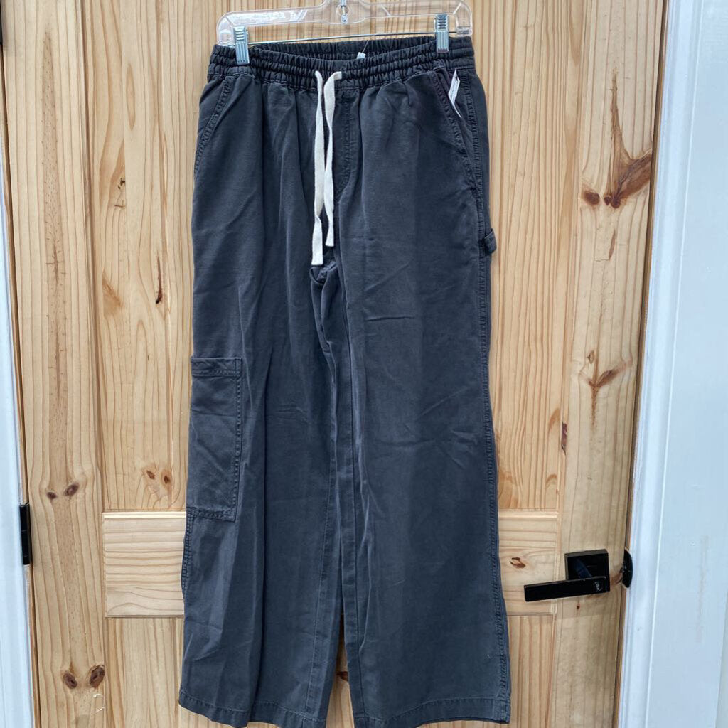 WOMENS AERIE DK GREY CARGO PANTS 5 REGULAR NWT