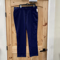 MENS PEBBLE BEACH NAVY BLUE CASUAL PANTS 38X34