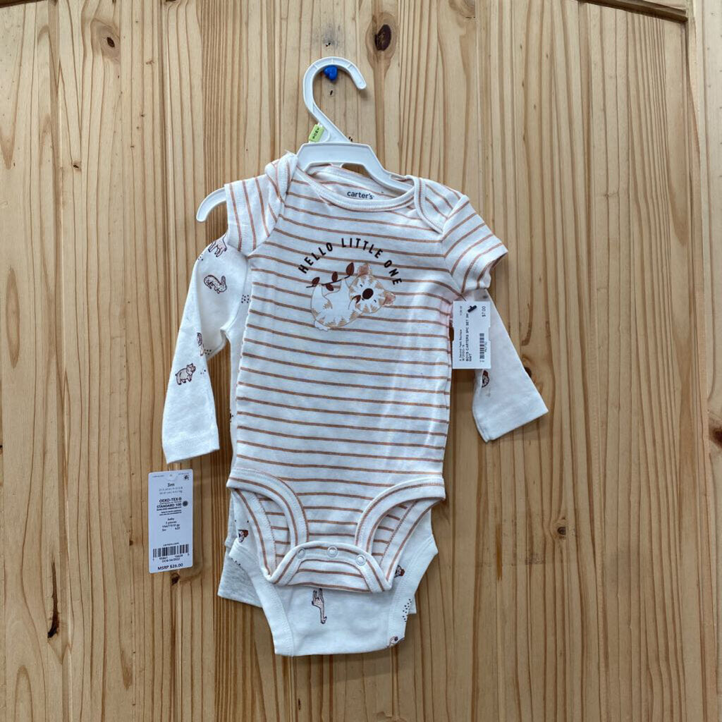 BOYS CARTERS 3PC SET 3M NWT