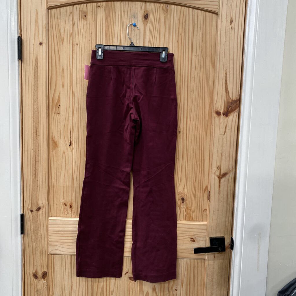 WOMENS ANNE KLEIN PLUM PURPLE CASUAL PANTS XS