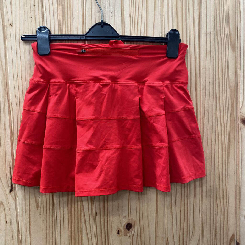 WOMENS RED SKORT 8