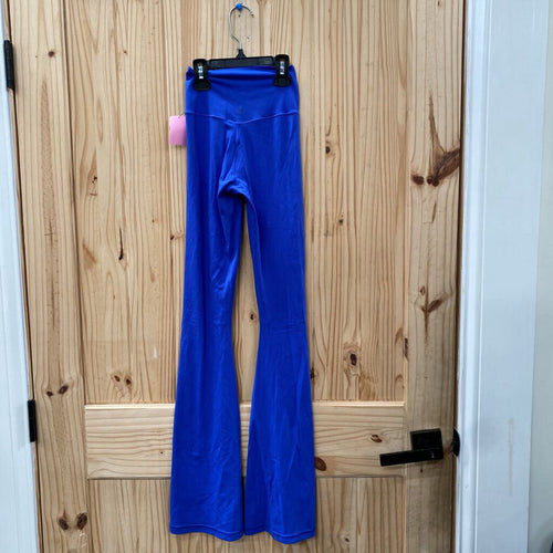 AERIE OFFLINE XS FLARE BLUE LEGGINGS (FLAW)