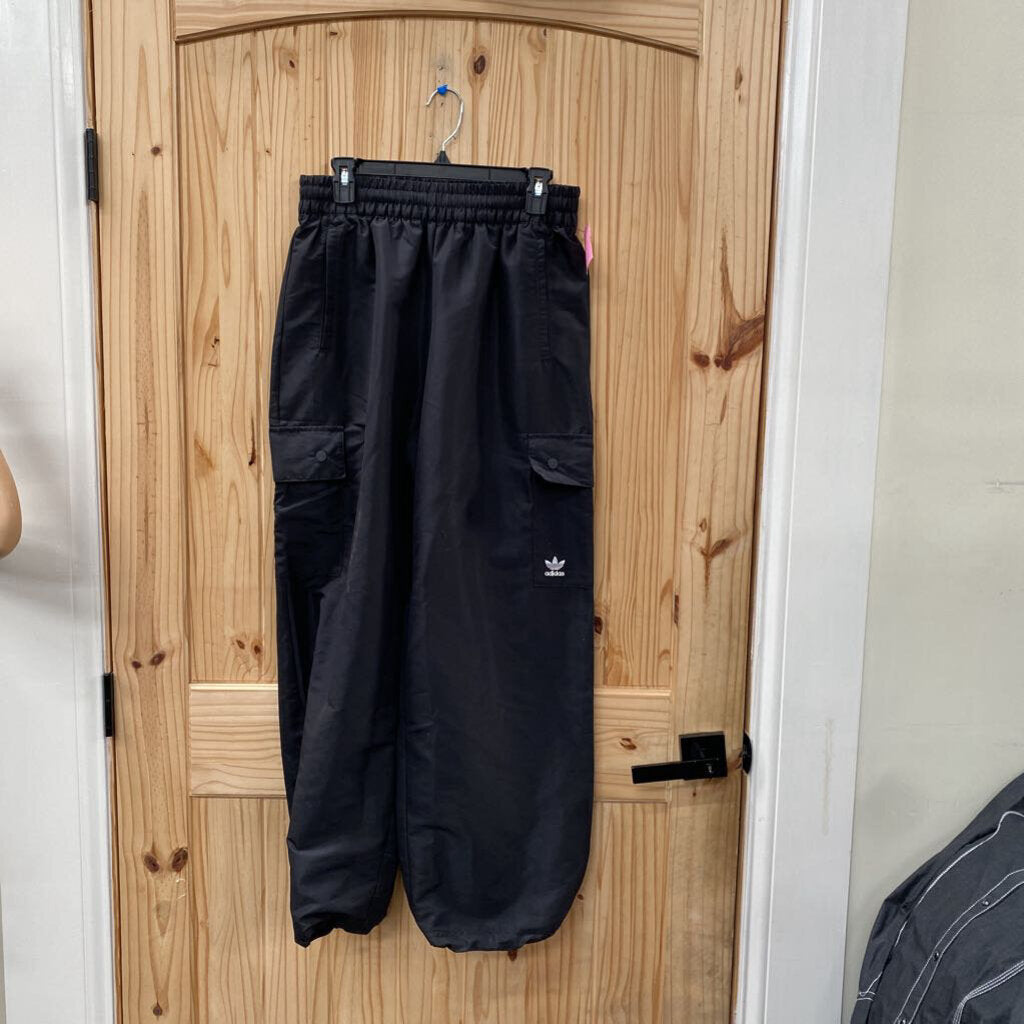 WOMENS ADIDAS BLK CARGO JOGGERS M NWT