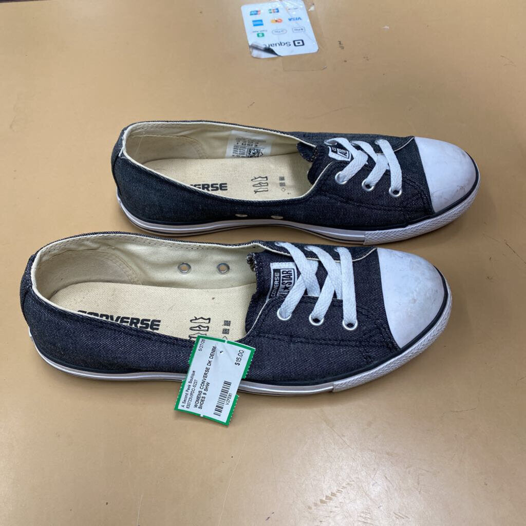 WOMENS CONVERSE DK DENIM SHOES 9