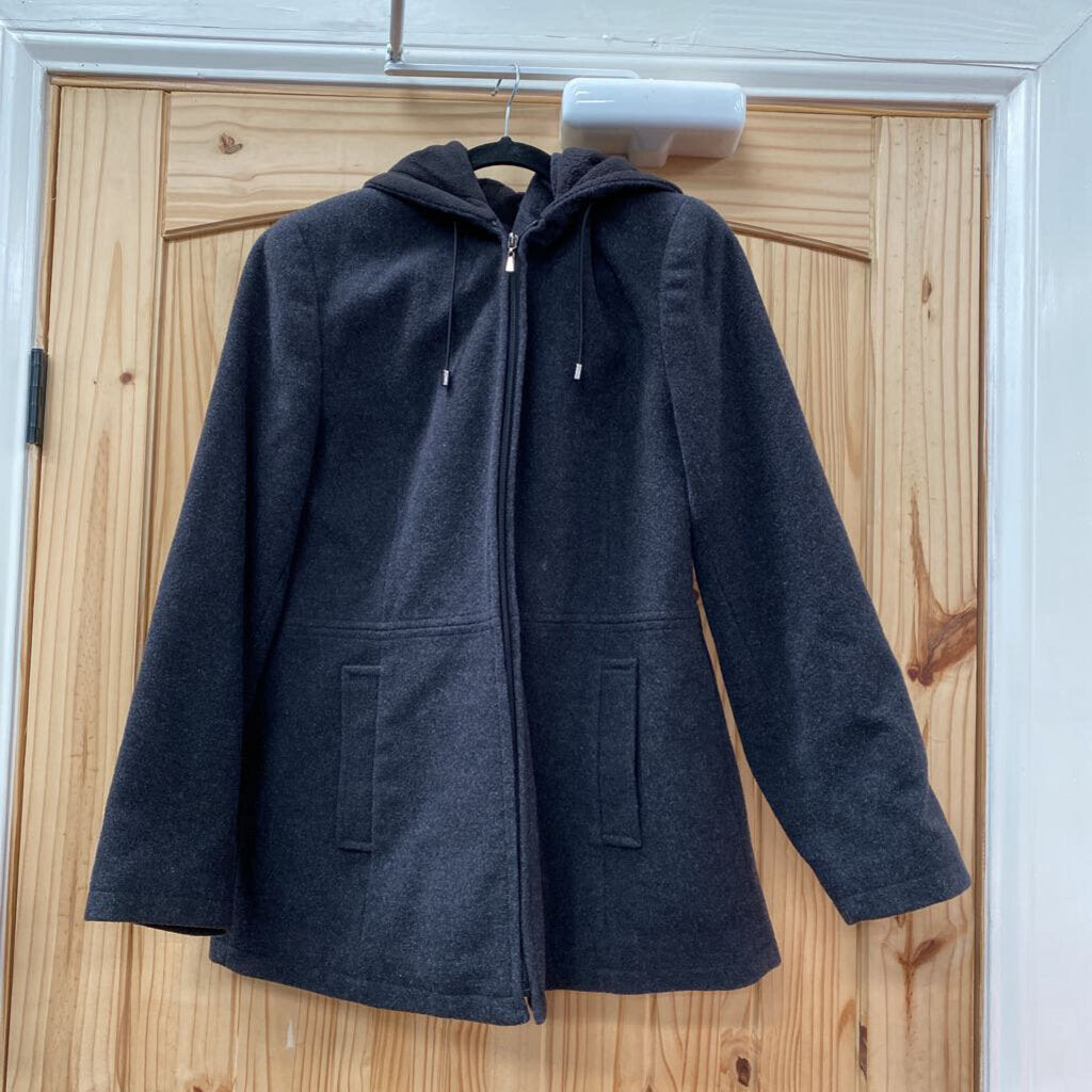 WOMENS FS LIMITED CHARCOAL COAT L